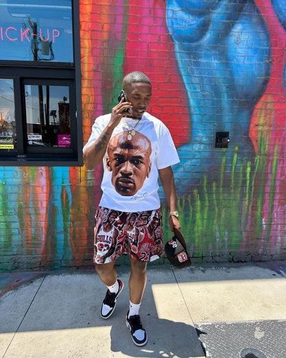 NEW MJ COLLECTION TAPESTRY SHORTS