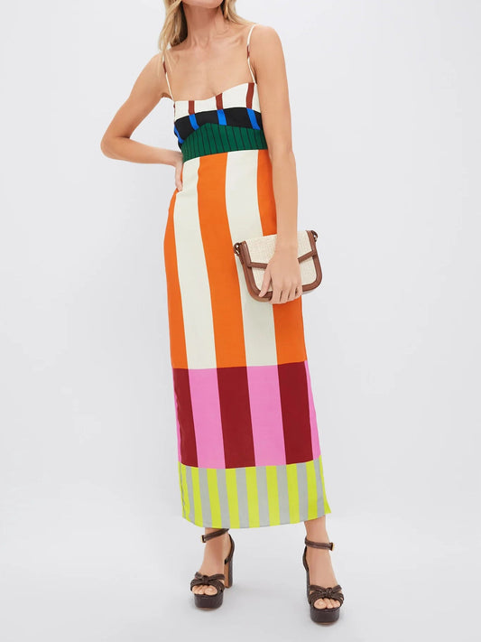 Paloma Multi Bengal Maxi Dress